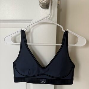 ALO Airlift Line Up Bra (Navy)